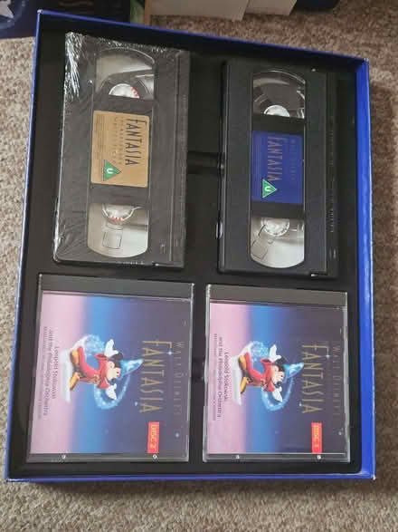 Photo of free Walt Disney. Fantasia 'Masterpiece collection' VHS + CD (Clevedon BS21) #4