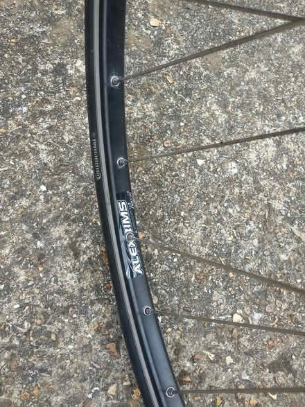 Photo of free Road Bike Wheel - 700C Alex Rims, Shimano 105 hub (Hollingbury BN1) #2