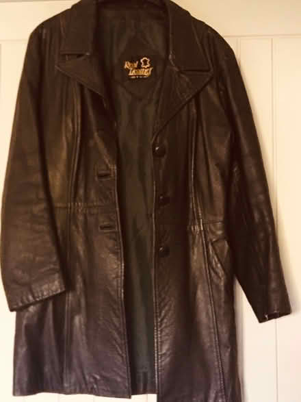 Photo of free Ladies black leather jacket (Bradwell MK13) #1