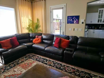 Photo of free Recliner sectional and sofa (San Ramon) #1
