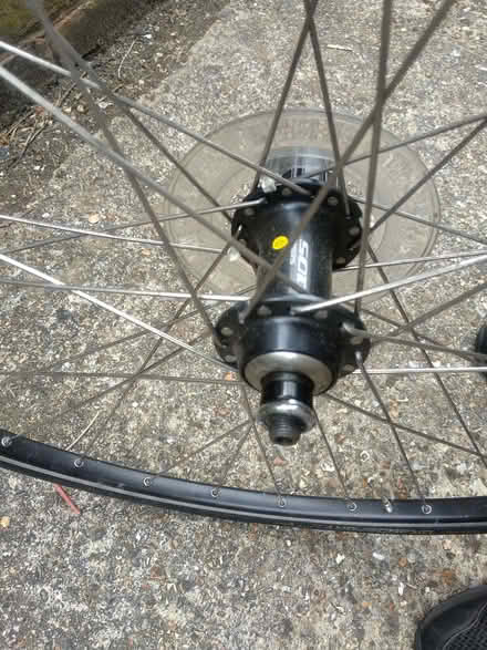 Photo of free Road Bike Wheel - 700C Alex Rims, Shimano 105 hub (Hollingbury BN1) #1