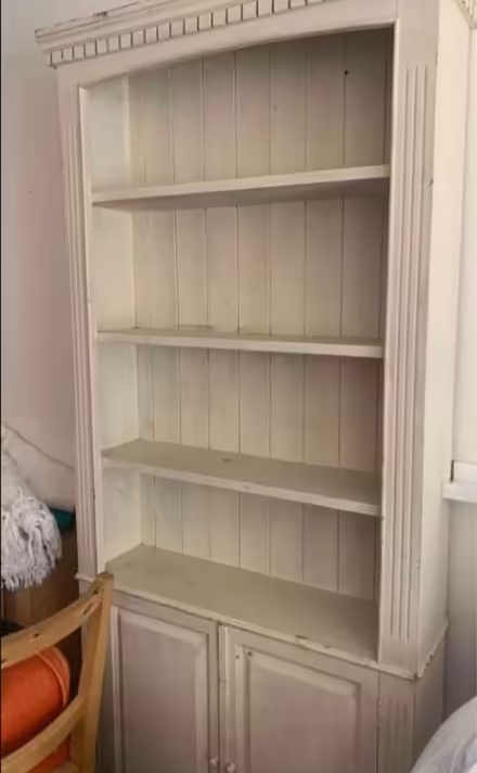Photo of free Old pine dresser painted white (Beckenham BR3) #1
