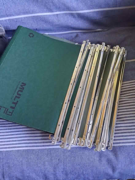 Photo of free Large bundle of filing cabinet folders to fit smaller 40cm u (Wallands Park BN7) #1