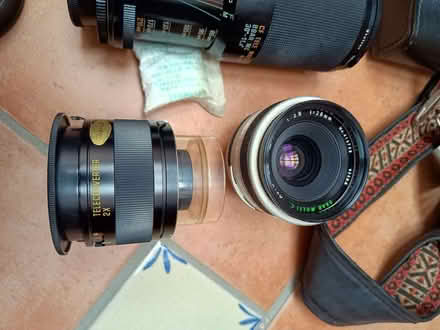 Photo of free 35mm film SLR camera, lenses, accessories (New Marston OX3) #1