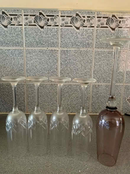 Photo of free 4 champagne flutes (SK3 Edgeley) #1