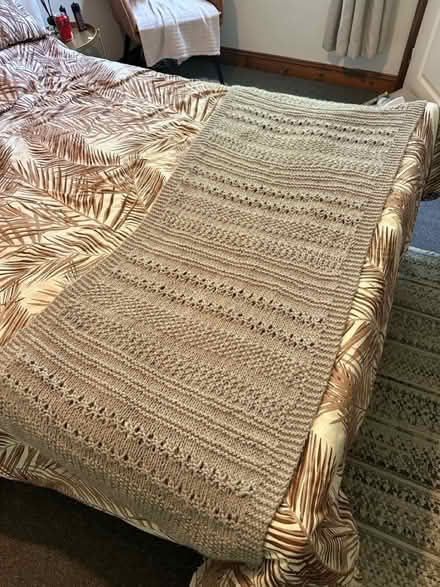 Photo of free Bed runner/small throw (So19 9ah) #1