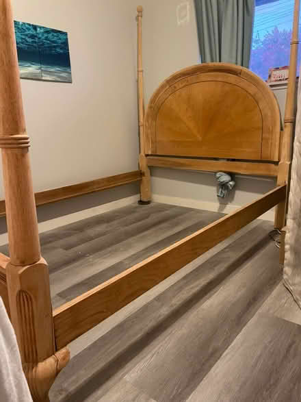 Photo of free Wood bed frame (Orange, ca) #2