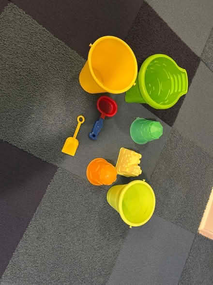Photo of free Sand buckets / castle molds (Friendship Heights) #1