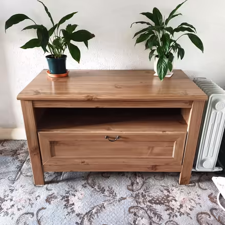 Photo of free TV Stand with drawer (Ditton Priors) #2