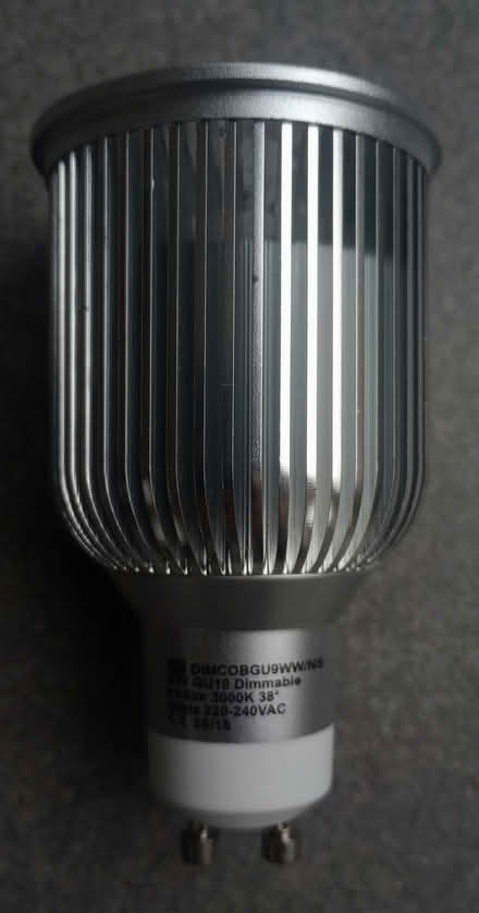 Photo of free LED 9w GU10 dimmable globes (Saint George's CO2) #1