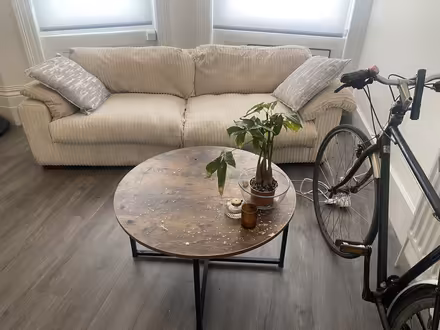 Photo of free Cream Corduroy Sofa ONLY AVAILABLE UNTIL 17/05! (West Hill BN1) #3