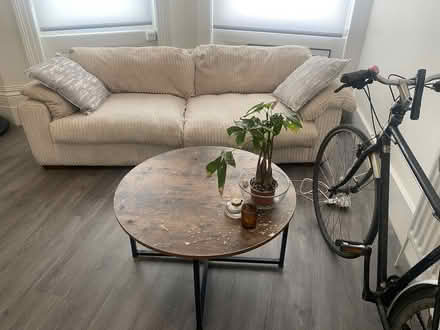 Photo of free Cream Corduroy Sofa ONLY AVAILABLE UNTIL 17/05! (West Hill BN1) #3