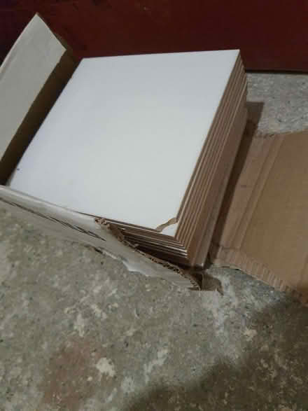 Photo of free Tiles (white) (Rotherhithe SE16) #1