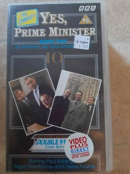 Photo of free Yes Prime Minister season 2 VHS (AB10) #1