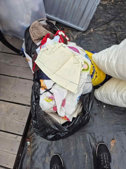 Photo of free material stuffing and leather (NG5) #2