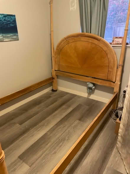 Photo of free Wood bed frame (Orange, ca) #1