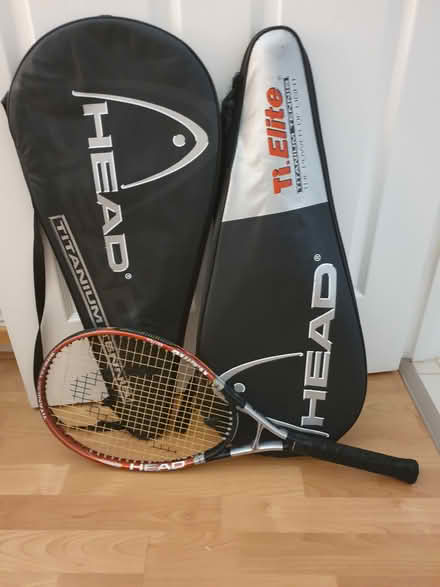 Photo of free 2 Identical Tennis Racquets (Steeple Morden) #2
