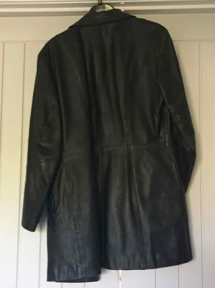 Photo of free Ladies black leather jacket (Bradwell MK13) #2