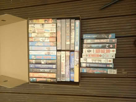Photo of free Job Lot Pre-Recorded VHS Cassettes (Grange CH48) #1