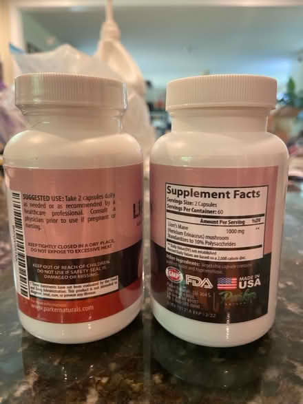 Photo of free Lion’s Mane supplements (Simsbury) #1
