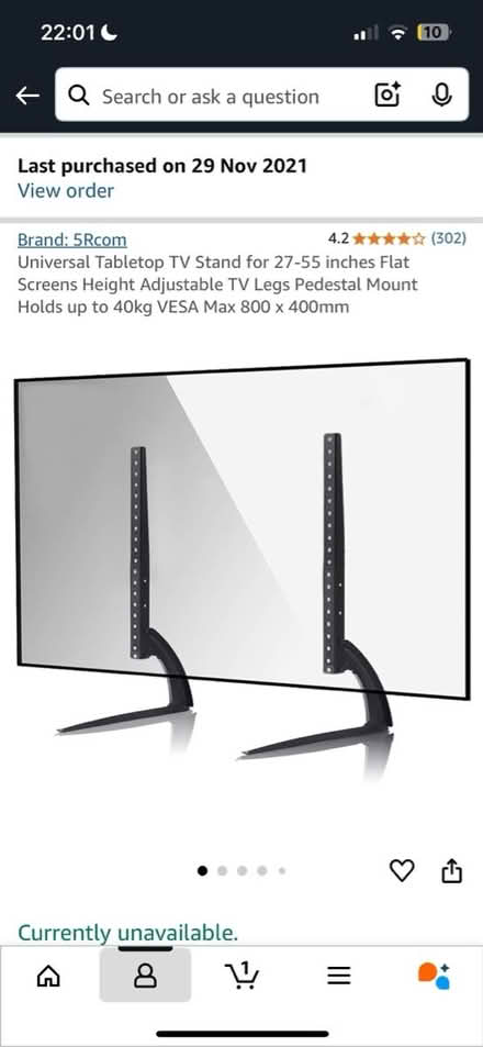 Photo of free Tv stand mount (East Kilbride) #1