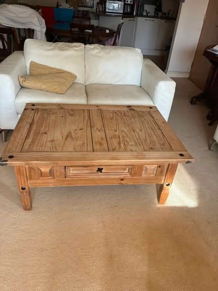 Photo of free Solid wood coffee table (Clonskeagh) #3