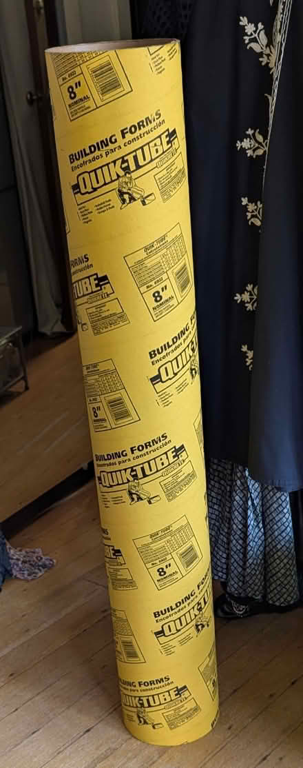 Photo of free 8" Building Form Tube (oakland) #1