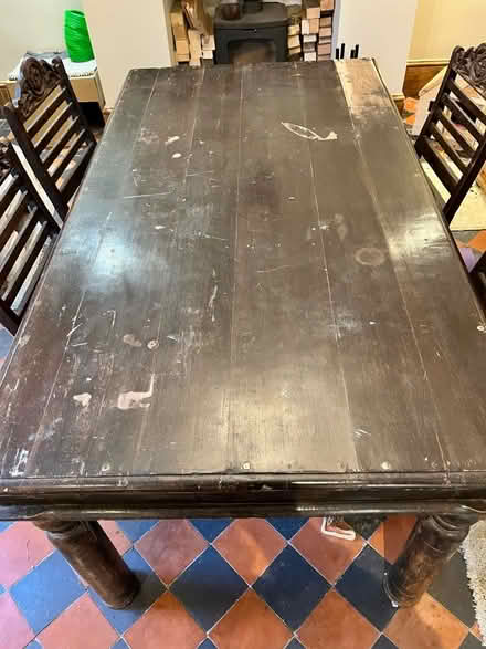 Photo of free Dining table and 6 Chairs (Waterloo NP4) #2
