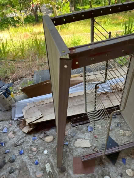 Photo of free Metal shelves (Orinda) #2