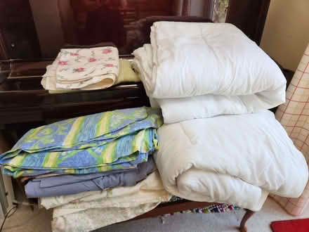 Photo of free Two 4.5 tog King size duvets, covers, sheets (Radbrook Green SY3) #1