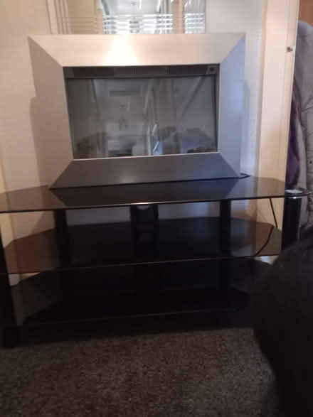 Photo of free Tv stand wall mounted electric fire (Blackpool Fy1 2rj) #1