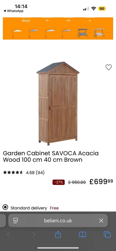 Photo of free Garden shed (Richmond TW10) #1