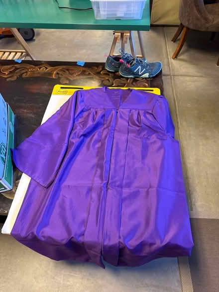 Photo of free Purple grad gown (Monta Vista) #1