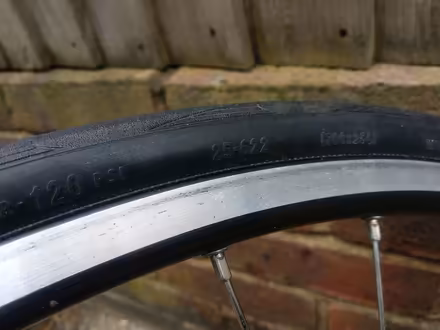 Photo of free Road Bike Wheel - 700C Alex Rims, Shimano 105 hub (Hollingbury BN1) #4