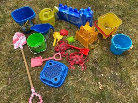 Photo of free Childrens Beach toys Buckets (Horndon SS17) #1