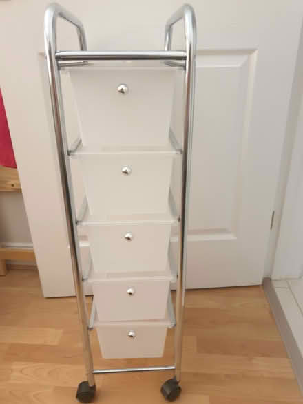 Photo of free 5 Drawer Unit on castors (Steeple Morden) #1