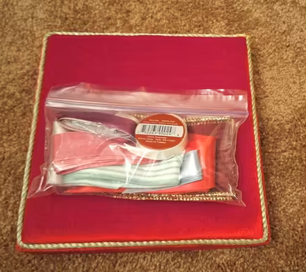 Photo of free Fabric and Ribbon Scraps (Waugh Chapel) #2