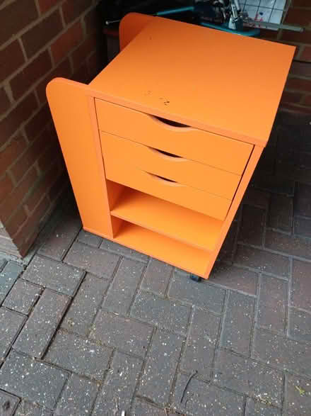 Photo of free Ikea under desk unit on castors (RG6 Lower Earley) #3