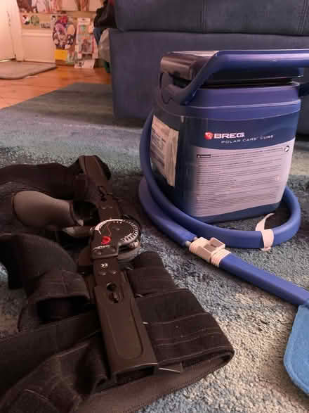 Photo of free Knee brace and Plug In Ice Pack (North Salem) #2