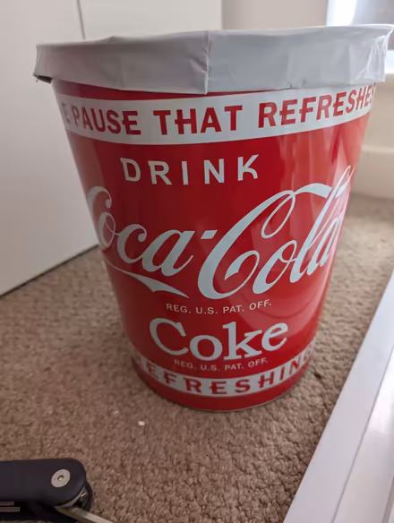 Photo of free Coca-Cola bin (Romford RM1) #1