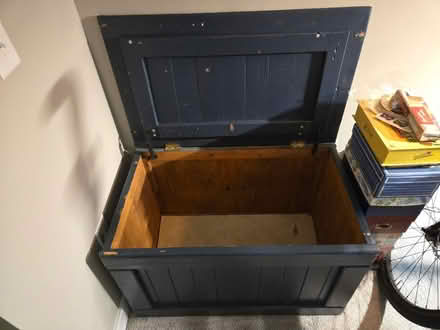 Photo of free Green wooden chest (Georgia Ave/Petworth) #1