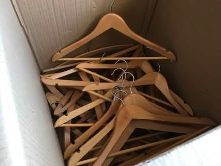 Photo of free Wooden coat hangers (Crowthorne RG45) #1