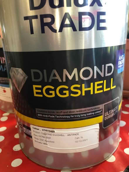 Photo of free 2 Tins deep red paint (Cripps Corner Rd TN32) #2