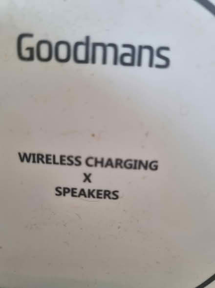 Photo of free Goodmans wireless charger + speaker (L13) #3