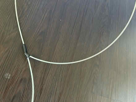 Photo of free Strong, thick coiled metal wire (Valencia Avenue, Sunnyvale) #2