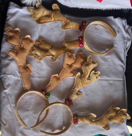 Photo of free 9 Christmas hats and 3 reindeer headbands (Brecon LD3) #2