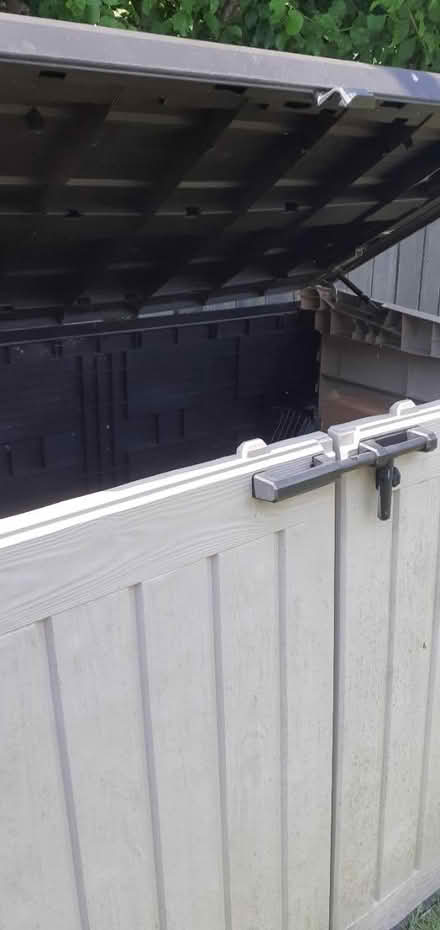 Photo of free Plastic storage shed (Thrapston) #2