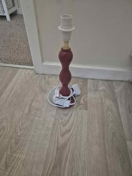 Photo of free 1 small table lamp (Drayton PO6) #1