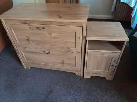 Photo of free Drawer & bedside cabinet (B34) #1