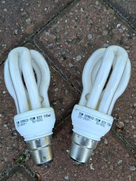 Photo of free Shaped light bulbs (Meare) (Oxenpill BA6) #1